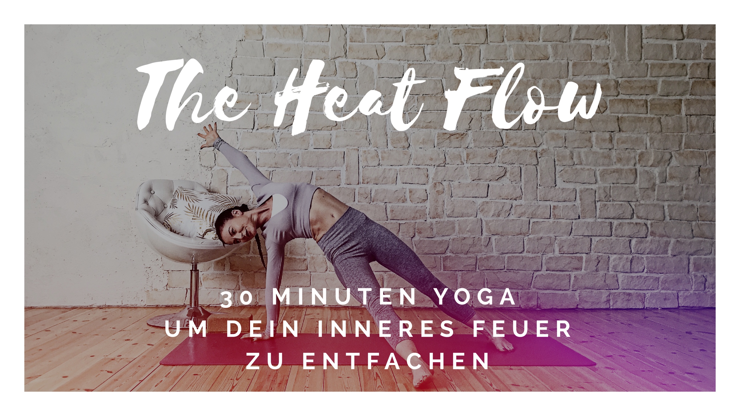 Heat Flow│30 Minuten│Yoga zum Schwitzen│Vinyasa Yoga│MittelstufeHeat Flow│Core & Hüften